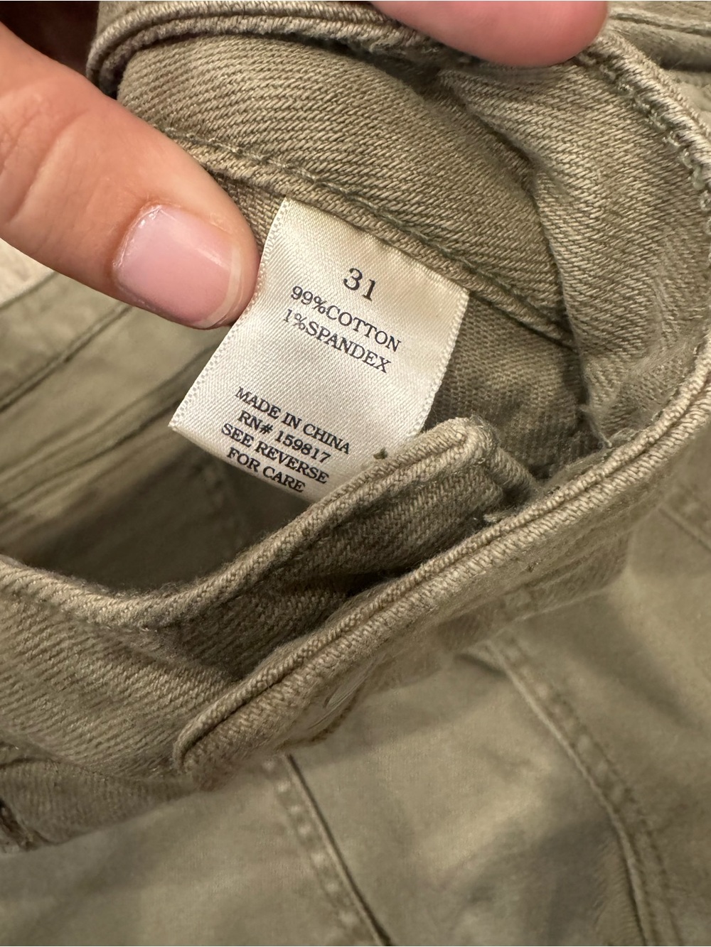 Altar'd State Military Green Baggy Wide-Leg Utility Cargo Pants - Picture 5 of 9